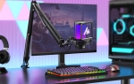 Maono DGM20S GamerWave Black USB Геймърски микрофон с рамо
