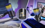 Maono DM30RGB Black USB Настолен геймърски микрофон