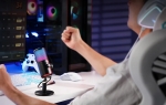 Maono DM30RGB Black USB Настолен геймърски микрофон