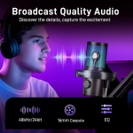 Maono DM40 S Pro Black Безжичен геймърски микрофон с рамо