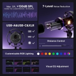 Maono PD200X Black USB/XLR динамичен микрофон за стрийминг