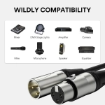 Maono XLR-180 Black 1.8 м XLR Аудио кабел