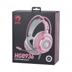 Marvo HG8936 Pink Геймърски слушалки с микрофон