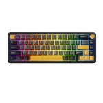 Marvo Titan 98 KG986W Black Hot-Swappable Безжична геймърска механична клавиатура с Marvo Banana Crystal суичове