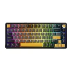 Marvo Titan 98 KG986W Black Hot-Swappable Безжична геймърска механична клавиатура с Marvo Banana Crystal суичове
