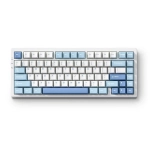 MCHOSE G75 Pro Blue 75% Безжична геймърска механична клавиатура с MCHOSE Cabbage Tofu Switch V2 суичове