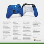 Microsoft Xbox Wireless Controller Shock Blue Безжичен геймпад за XBOX, PC и Android