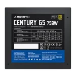 Montech Century G5, 750W, 80 Plus Gold, Fully Modular Захранване за компютър