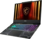 MSI Cyborg 15 B2RWEKG-435XBG (9S7-15Q342-435) 15.6" FHD 144 Hz, Intel Core 5 210H, GeForce RTX 5050 8 GB, 16 GB DDR5-5600, 512 GB NVMe SSD Геймърски лаптоп