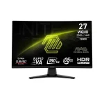 MSI MAG 274CQF 27" VA, 180Hz, 0.5ms,  WQHD (2560 x 1440), Adaptive-Sync, HDR Ready ,1500R Извит геймърски монитор