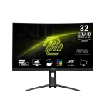 MSI MAG 321CUP 31.5, VA, 160Hz, 1ms, UHD 4K (3840 x 2160), FreeSync Premium, HDR 400, AI VISION, Извит геймърски монитор