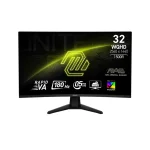 MSI MAG 32CQ6F 32, VA, 180Hz, 0.5ms, WQHD (2560 x 1440), Adaptive-Sync, DisplayHDR 400, 1500R Curved Извит геймърски мониторMSI MAG 32CQ6F 32, VA, 180Hz, 0.5ms, WQHD (2560 x 1440), Adaptive-Sync, DisplayHDR 400, 1500R Curved Извит геймърски монитор