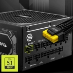 MSI MAG A1000GL PCIE5 1000W, 80 Plus Gold, Модулно, PCIe Gen 5.1, ATX 3.1 Захранване за компютър