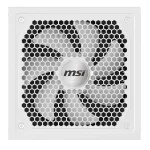 MSI MAG A1000GL PCIE5 WHITE 1000W, 80 Plus Gold, Напълно модулно, PCIe Gen 5.0, ATX 3.1 Захранване за компютър