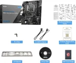 MSI PRO H610M-G DDR4, LGA1700, DDR4 Дънна платка
