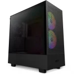 NZXT H5 Flow RGB Matte Black Компютърна кутия