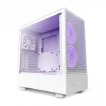 NZXT H5 Flow RGB Matte White Компютърна кутия