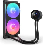 NZXT Kraken Plus 240 RGB LCD Display White AIO Воден охладител за процесор