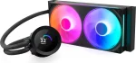 NZXT Kraken Plus 240 RGB LCD Display White AIO Воден охладител за процесор