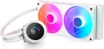 NZXT Kraken Plus 240 RGB LCD Display White AIO Воден охладител за процесор