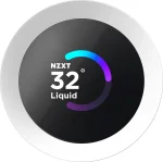 NZXT Kraken Plus 240 RGB LCD Display White AIO Воден охладител за процесор