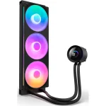 NZXT Kraken Plus 360 RGB LCD Display White AIO Воден охладител за процесор