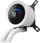 NZXT Kraken Plus 360 RGB LCD Display White AIO Воден охладител за процесор