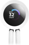 NZXT Kraken Plus 360 RGB LCD Display White AIO Воден охладител за процесор