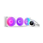 NZXT Kraken Plus 360 RGB LCD Display White AIO Воден охладител за процесор