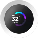 NZXT Kraken Plus 360 RGB LCD Display White AIO Воден охладител за процесор