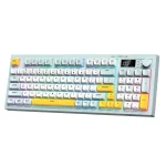 ONIKUMA G80 безжична геймърска мембранна клавиатура с LCD дисплей