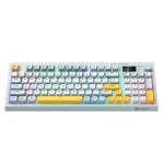 ONIKUMA G80 безжична геймърска мембранна клавиатура с LCD дисплей
