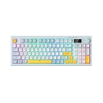 ONIKUMA G80 безжична геймърска мембранна клавиатура с LCD дисплей