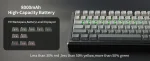 ONIKUMA G83 Black безжична геймърска механична клавиатура