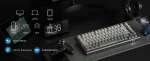 ONIKUMA G83 Black безжична геймърска механична клавиатура