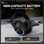 ONIKUMA GT805 Black безжични геймърски слушалки с микрофон