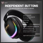ONIKUMA GT805 Black безжични геймърски слушалки с микрофон