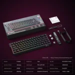 ONIKUMA MT603 Black безжична геймърска механична клавиатура