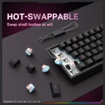 ONIKUMA MT603 Black безжична геймърска механична клавиатура