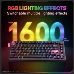 ONIKUMA MT706 Black безжична геймърска механична клавиатура 