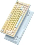 ONIKUMA MT707 Yellow безжична геймърска механична клавиатура