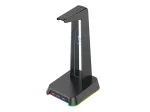 ONIKUMA ST-2 Black RGB стойка за слушалки с USB хъб