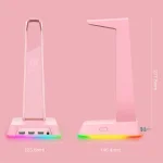 ONIKUMA ST-2 Black RGB стойка за слушалки с USB хъб