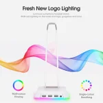 ONIKUMA ST-2 Black RGB стойка за слушалки с USB хъб
