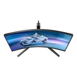 Philips Evnia 32M2C5500W 31.5" VA, 240Hz, 0.5ms, WQHD (2560 x 1440), AMD FreeSync Premium Pro, VESA DisplayHDR 400, 1500R Curved Извит геймърски монитор