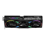 PNY GeForce RTX 5070 ARGB EPIC-X RGB Overclocked Triple Fan Black 12 GB GDDR7 Видео карта