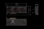 PowerColor Reaper AMD Radeon RX 9070 GRE, 12GB GDDR6 Видео карта