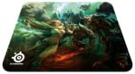 SteelSeries Kinzu v2 Yellow мишка + SteelSeries QcK mass Fantasy Art Gank Edition пад за мишка