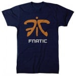 Fnatic Classic Navy тениска - размер S