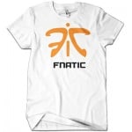 Fnatic Classic White тениска - размер M